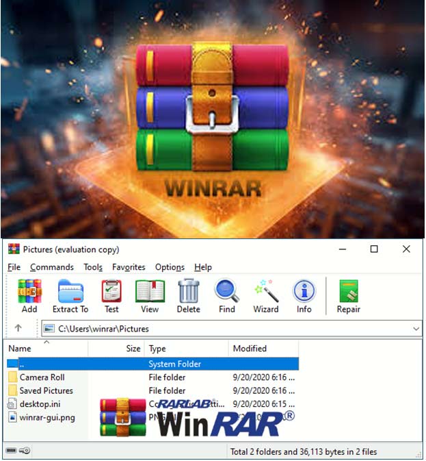 برنامه winrar